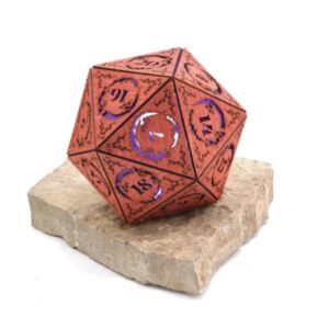 D20 Dragon Lamp